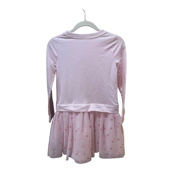 Cat & Jack Long-Sleeve Sweater with Tulle Skirt Dress - Picture 3 of 6